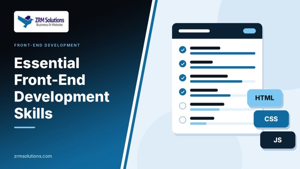 14 front-end development skills: core languages, technical skills and soft skills
