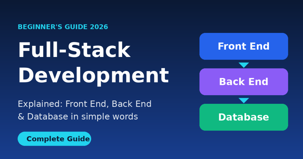 Introduction to full-stack development guide for beginners
